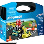 PLAYMOBIL® Go-Kart Racer Carry Case Building Set  B077SYWJJX